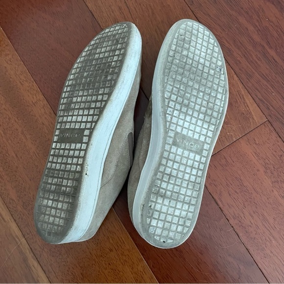 Vince Suede Verrell Open Back Slide Sneakers - Picture 8 of 10